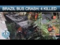 Bus crash kills four in eastern brazil  dt next