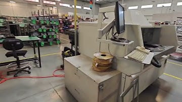 60 Stations Axial Insertion Machine working in Mexico for Smart EMS factory PCB assembly