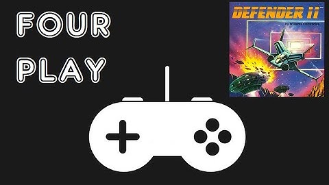 Four Play - Stargate / Defender II - 16-bit Comparison