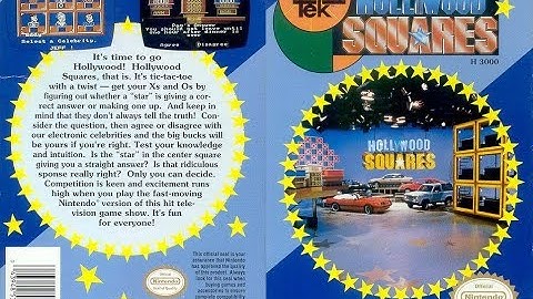Hollywood Squares (Nintendo) - Game Play