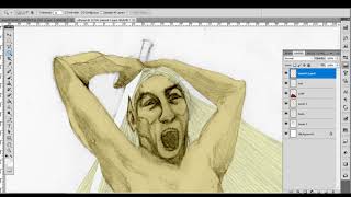 Speed painting in photoshop |Hellboy: Prince Nuada|