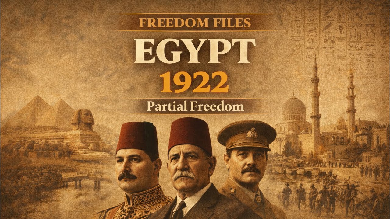 Egypt 1922 | Partial Freedom Under Empire