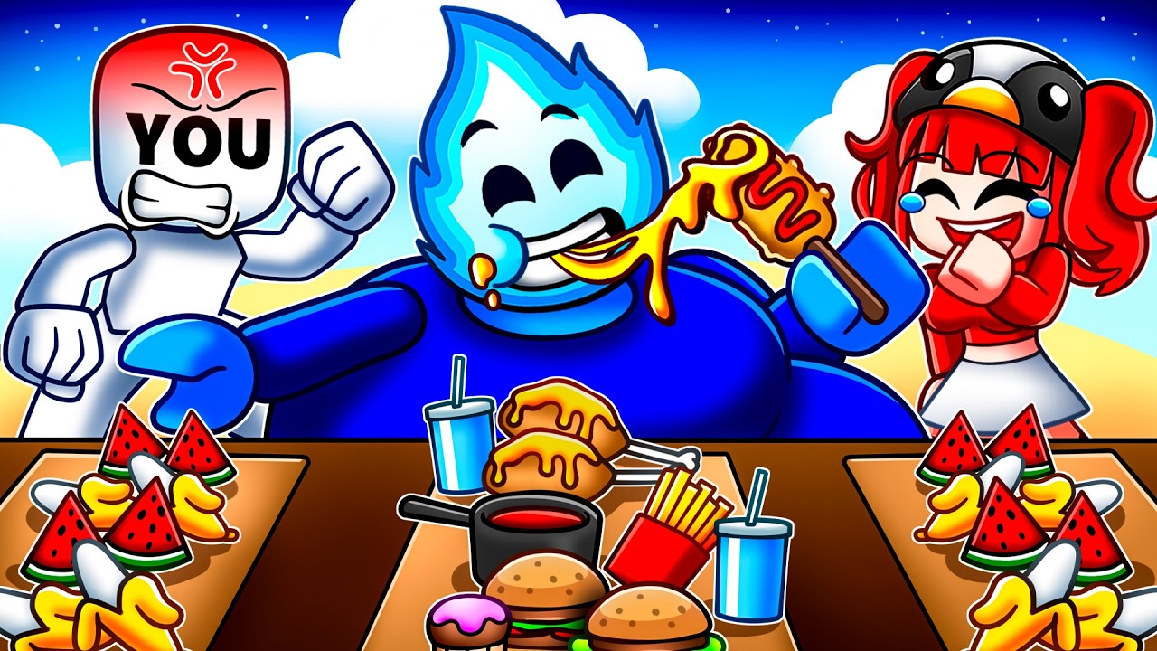 YOU ROBLOX STREAM A MUKBANG...