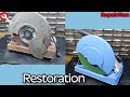 Restoration / 고물상에서 8천원에 산 녹에 쩔은 고속절단기 완벽하게 복원하기 - Rusty old Metal Cut Off Grinder Saw Restoration