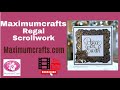 Maximumcrafts Regal Scrollwork