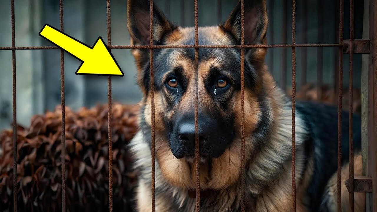 Ένας γερμανικός ποιμενικός περίμενε την ευθανασία στο καταφύγιο... Ώσπου συνέβη κάτι απίστευτο!