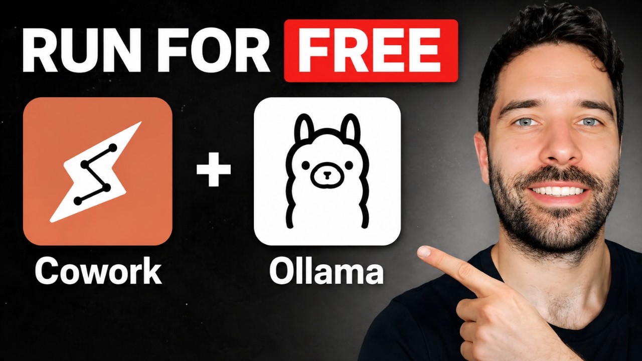 Claude Cowork + Ollama = 100% FREE & PRIVATE (Full Setup)