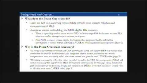 03/24/2017 DPS Webcast - Value of Distributed Energy Resources