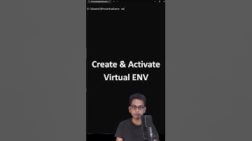 Create and Activate Python Virtual ENV  #coding #python #django