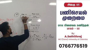 Unit 05 (OS) Calculation - Part 2 | AL ICT | By: Sathith Sir