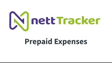 Creating Prepaid Expenses (prepayments) in nettTracker