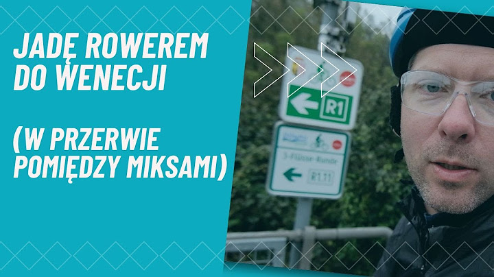 W przerwie pomiędzy miksami wybrałem się rowerem do ... Wenecji!