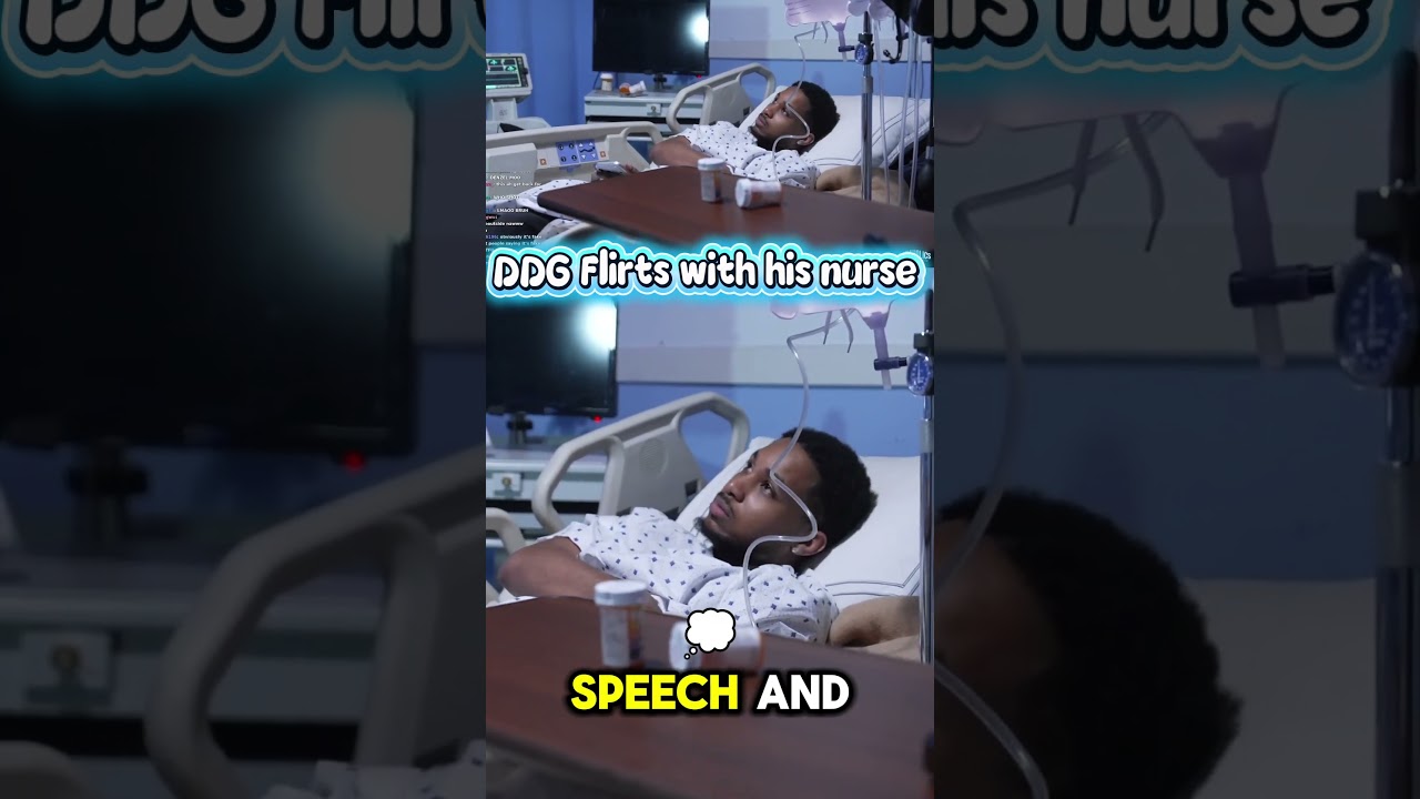 DDG got shot and flirts with his nurse in the hospital! 