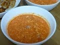 【レシピ】伊藤園の1日分の野菜ジュースでトマトベースのたまごスープの作り方　How to make egg soup