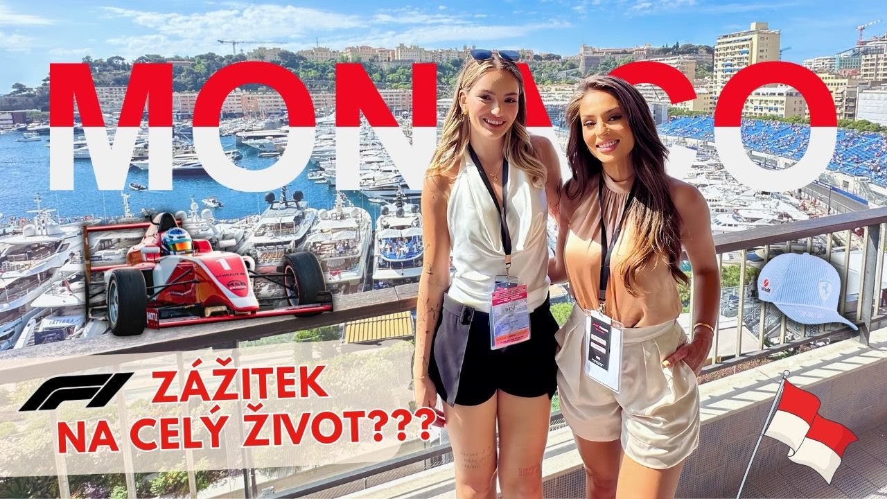FORMULE 1 v Monaku & francouzská riviéra se ségrou | Týnuš Třešničková