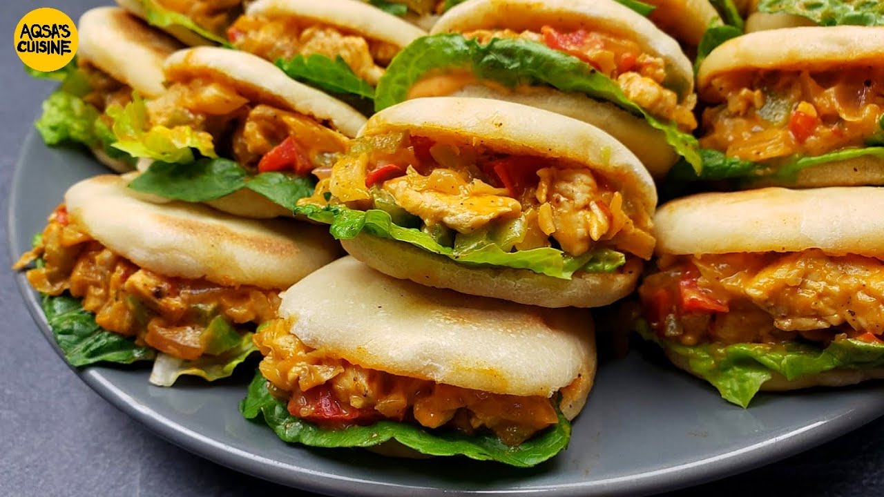 Pocket Shawarma Homemade, NO OVEN Pita Bread Shawarma Pockets Platter