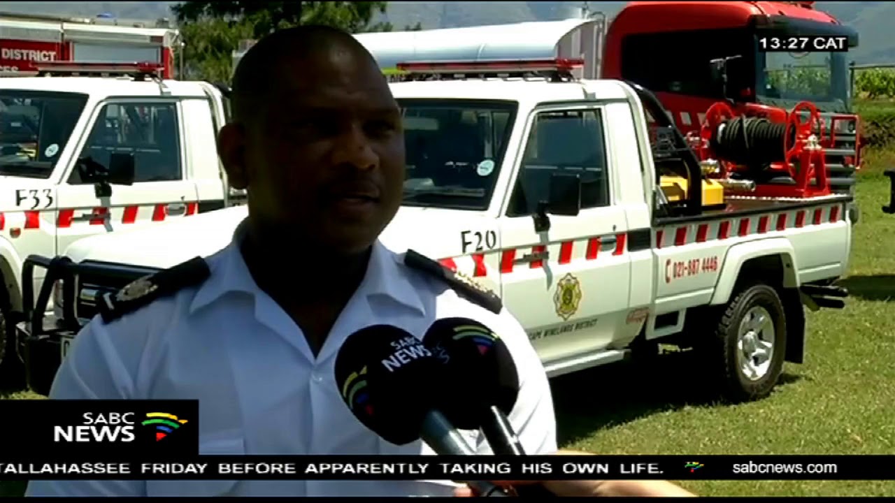 Cape Winelands fire season preparedness programme launched