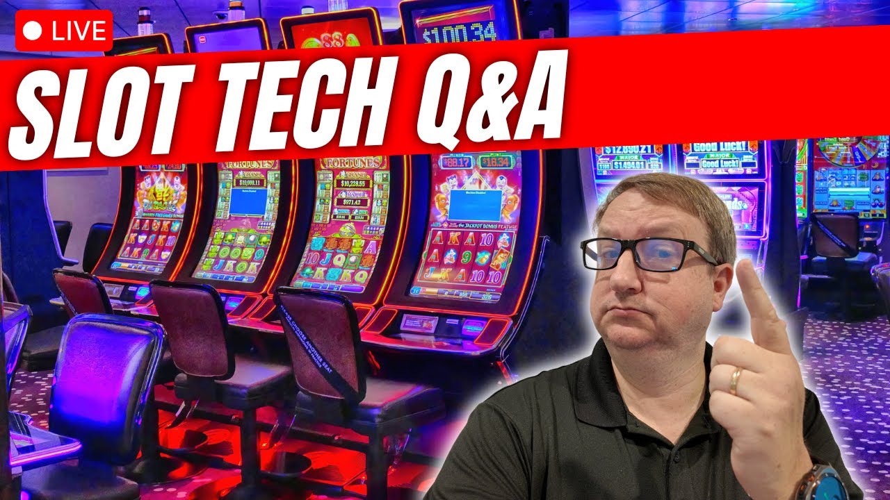 Slot Tech 🛑 LIVE Slot Tech Questions & Answers - #ama #slots - YouTube