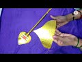 How to make murugan Vel & Crown for baby photo shoot theme | Loard little Murugan vel making