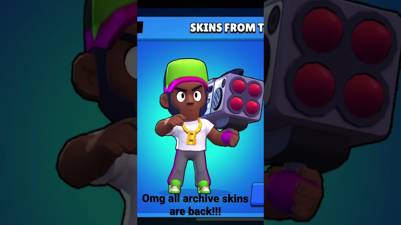 All archive skins are back