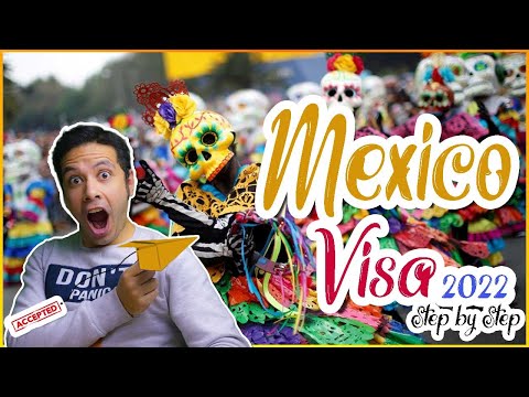 Mexico Visa 2022 [100% ACCEPTED] | Apply step by step with me (Subtitled)