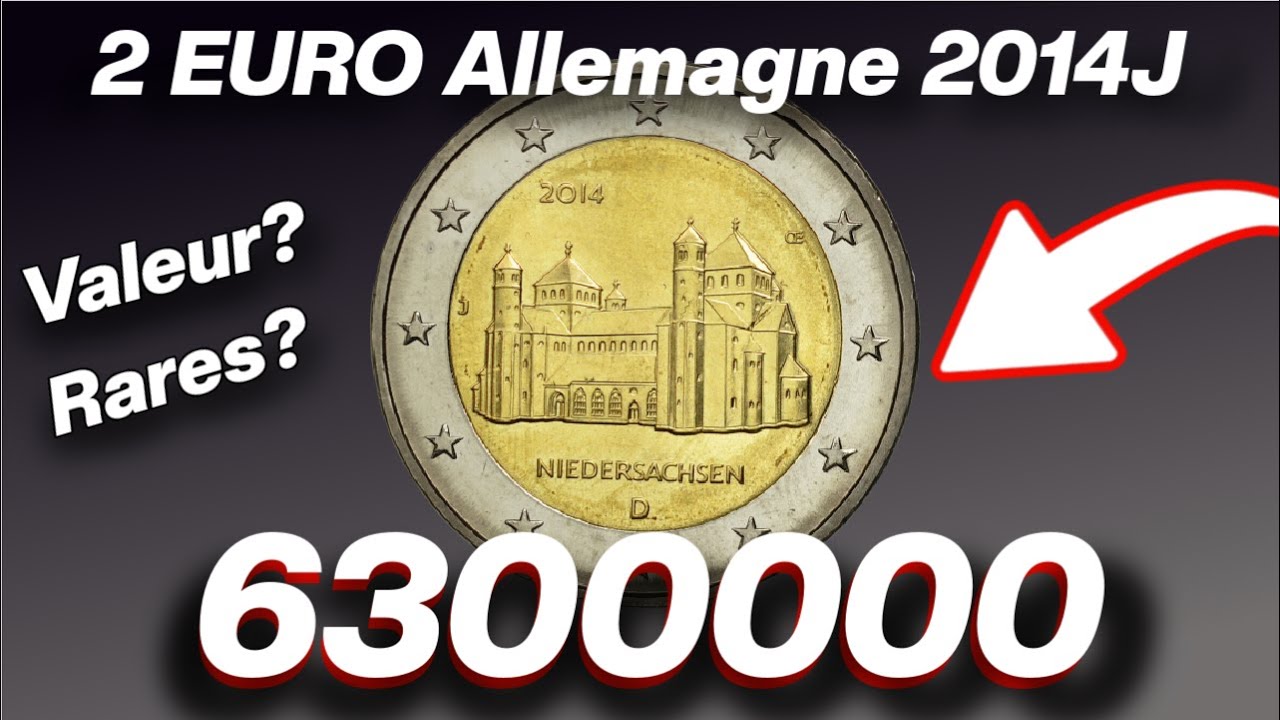 Découvrez la VALEUR de cette pièce de 2 EUROS 2014 J Allemagne 6300000
