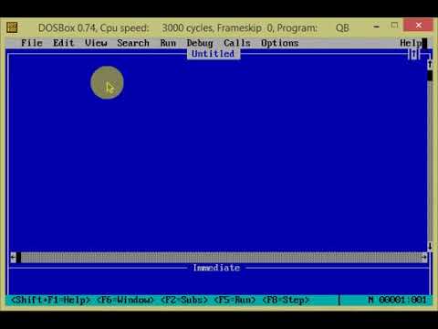 8 Tutorial on QBASIC Control Statements by Technical School