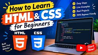 🚀 HTML Forms Tutorial for Beginners | Create Your First Form with HTML & CSS