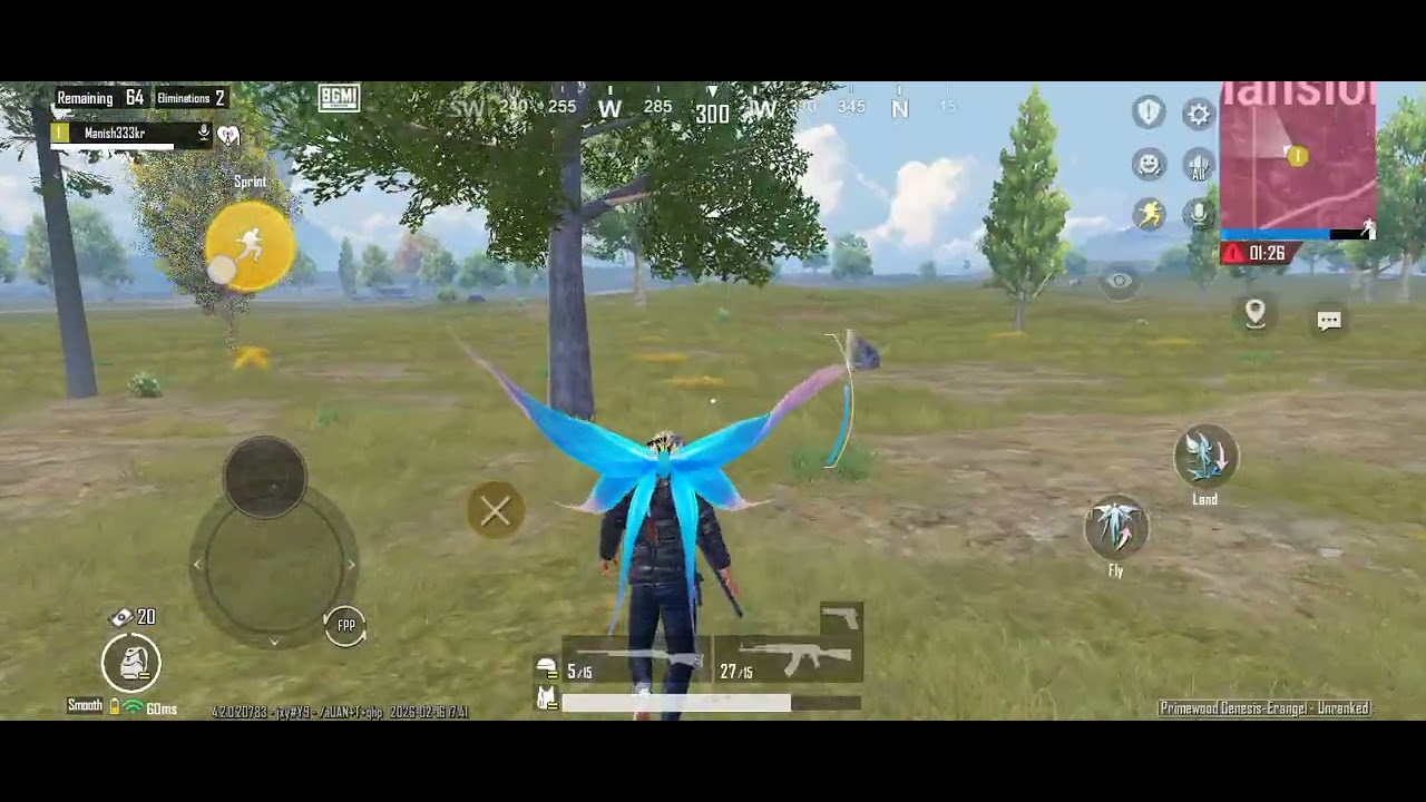 My first game in battleground mobile off India ll Please support ll