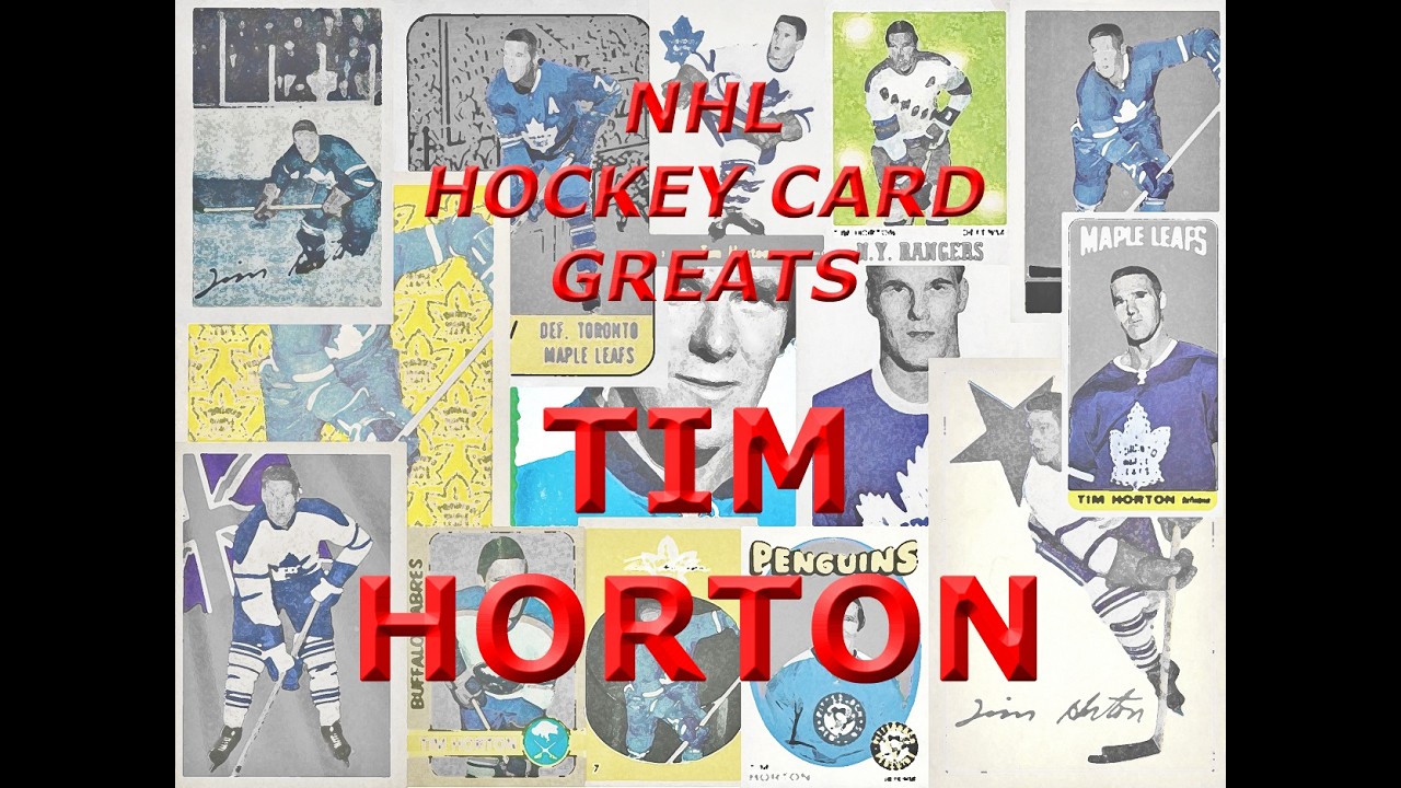 Tim Horton: 1966-67 Topps 80 - Hockey Card Collection