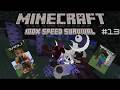 Minecraft but our World is at 100x the Speed Episode 13