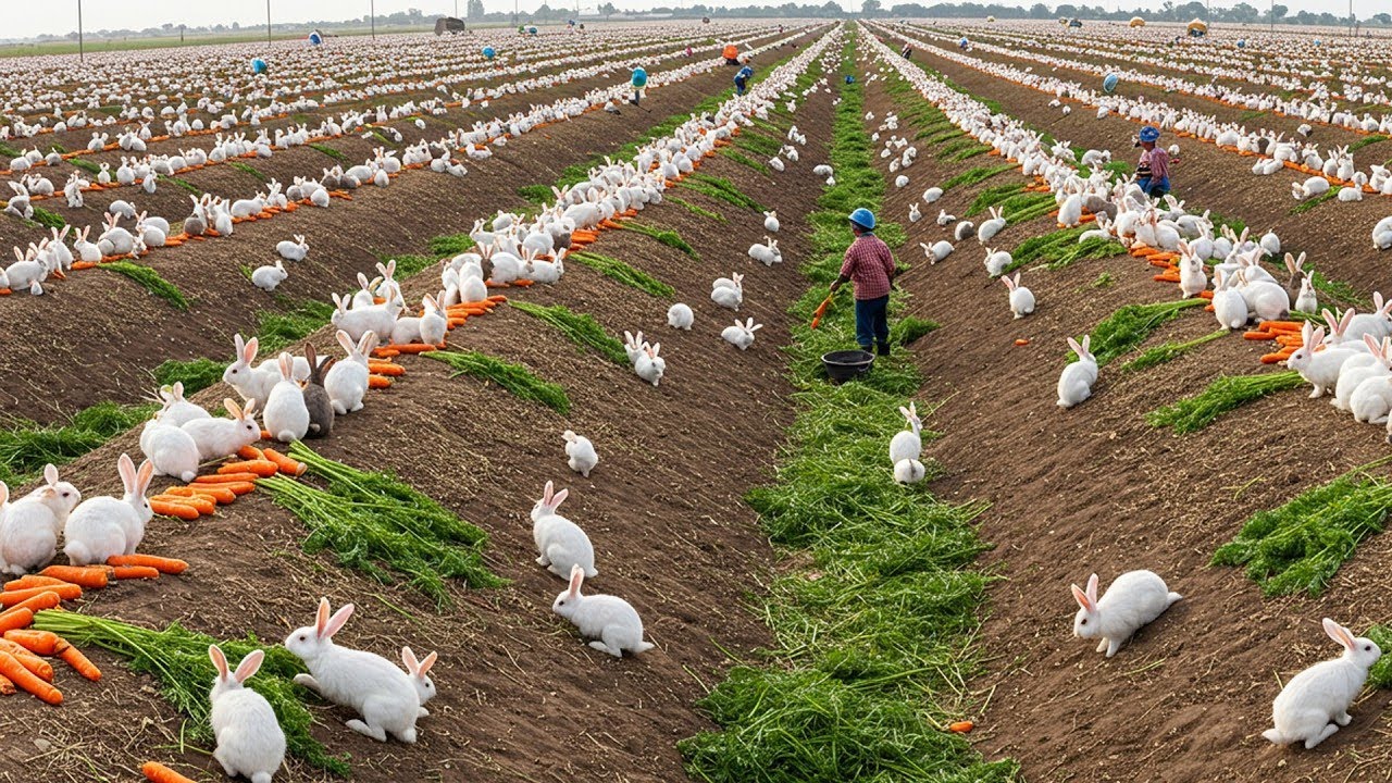 Inside the Massive Industry of Rabbit Meat – How Millions Are Farmed and Processed Each Year
