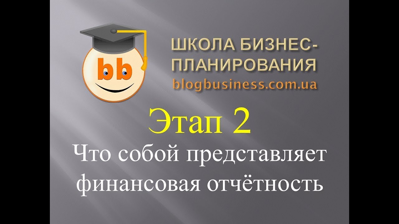 Что собой представляет финансовая отчетность - YouTube