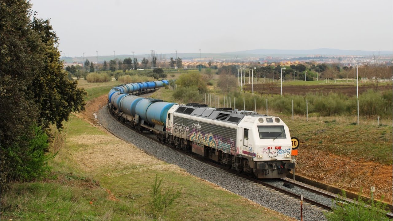 Circulaciones Ferroviarias por Mérida y alrededores. Enero y Febrero 2026