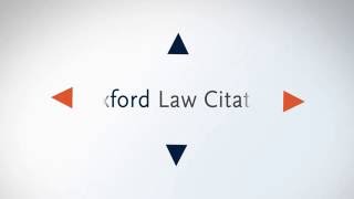 Oxford Law Citator: An overview