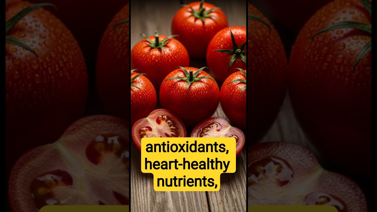 “Tomato Truths 🍅 | Fruit or Veggie? Skin, Heart & Cancer Benefits Explained!”