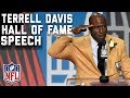 Terrell Davis' Hall of Fame Speech | 2017 Pro Football Hall of Fame | NFL
