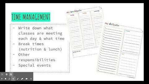 Distance Learning Tips & Tricks  Organizing Time & Assignments