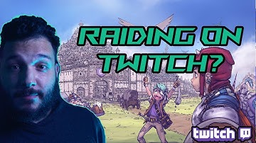How to RAID on TWITCH! - Small tips for SMALL STREAMERS!