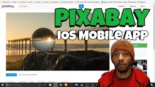 Pixabay iOS Mobile App (Walkthrough) - Public Domain CC0 1.0 screenshot 3