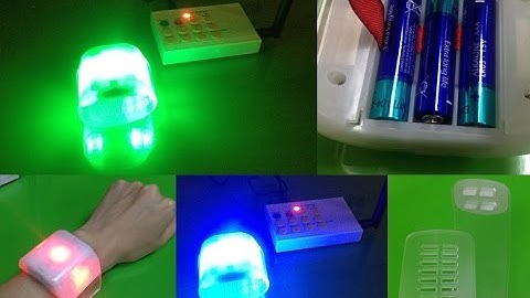 LED Lighting Wristbands Flashing Bracelets Radio Controlled for Taylor Swift (1989) Bad Blood