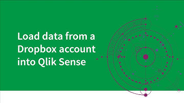 Load data from a DropBox account into Qlik Sense