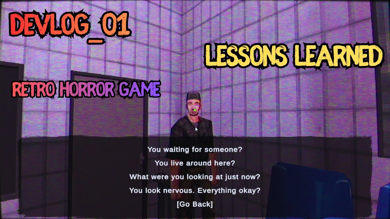 Дневник разработчиков #01 (Ретро-хоррор игра) – Уроки, извлеченные из Fractured Psyche 