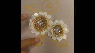 Tutorial /Cara Pasang Payet Bunga 3D Mewah(Beads Embroidery) #tutorial #Payet