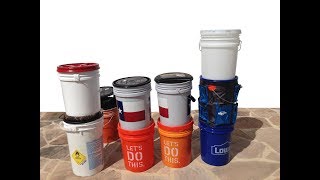 5 Gallon Bucket Tutorial