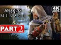 ASSASSIN&#39;S CREED MIRAGE Gameplay Walkthrough Part 2 [4K 60FPS PC ULTRA] - No Commentary (FULL GAME)