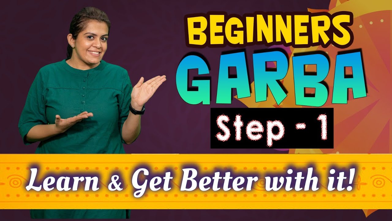 Beginners Level Garba Step-1| Learn the Basics of Dandiya Rass|Online Garba Dance Practice in Hindi