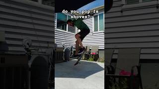 Frontside vs bs shove. pick one! #skateboarding #skateboardvibes #fypage #viral #youtubeshorts