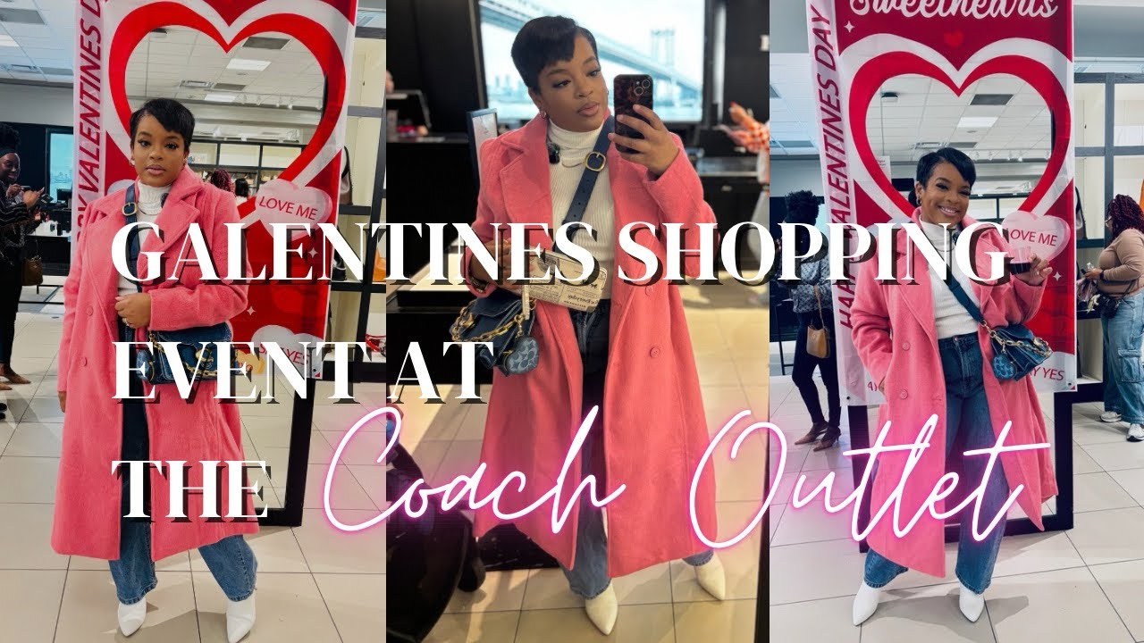 Видеообзор аутлета Coach к Дню святого Валентина для подруг 🩷✨
