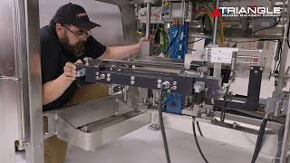 X-Series Rotatable Jaw Changeover Triangle Package Machinery